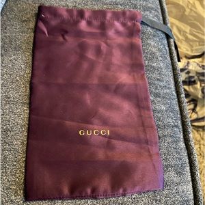 Gucci dust bag